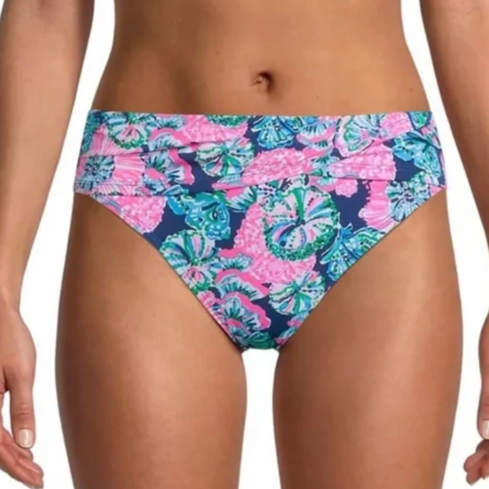 Lilly Pulitzer Lagoon Sarong Hipster Bikini